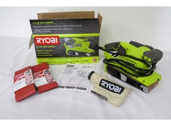 RYOBI 3' X 18' Belt Sander- In Working Condition