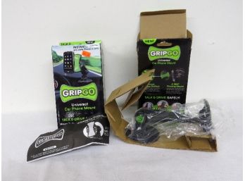 A Pair Of GripGo Universal Car Phone Mounts - NIB