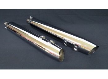 Harley Davidson FLT1584/1688 L/R Electra Glide Exhaust Pipes - They Look Like New!