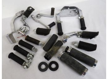 Motorcycle Pegs & Clutch Pedals Lot