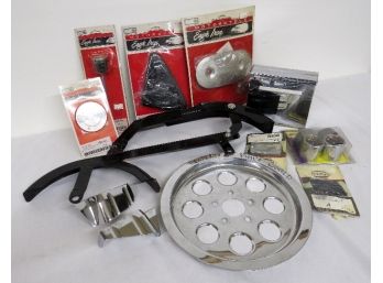 Motorcycle Chain Guards, Covers & Accessories- Some New/sealed In Packages