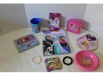 Small Lot Of Disney Collectibles Including Frozen
