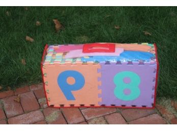 Fun Foam Letters And Numbers Mats With Borders 66 Count