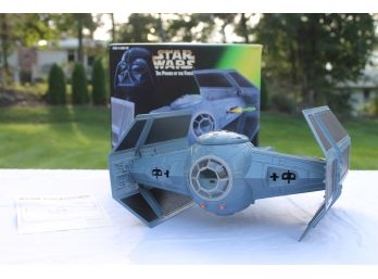 Darth Vader's TIE Fighter Star Wars (1997) Kenner Power Of The Force
