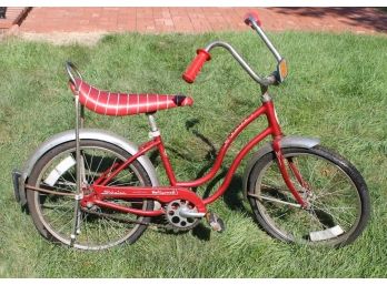 Beautiful 1969 Red Schwinn Girls/Ladies Hollywood Stingray Bike