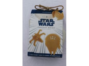 William Sonoma Star Wars Set Of Three Pancake Molds In Package
