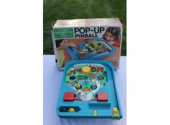 Vintage Pop-Up Pinball - A Child Guidance Toy In Original Box