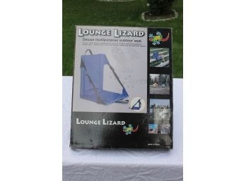Lounge Lizard Deluxe Multipurpose Outdoor Seat With Back Support In Box
