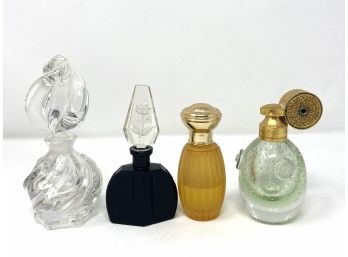 Four Vintage Perfume Bottles