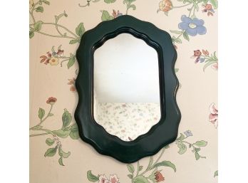 Vintage Green Wall Mirror