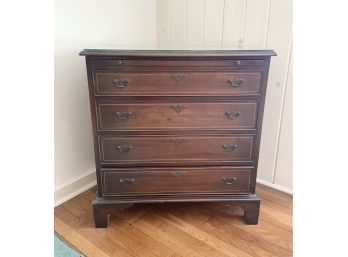 Vintage Federal Chest Of Drawers With Pull Out Shelf