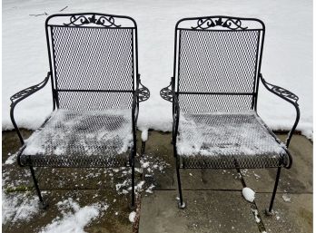 Pair Of Outdoor Armchairs