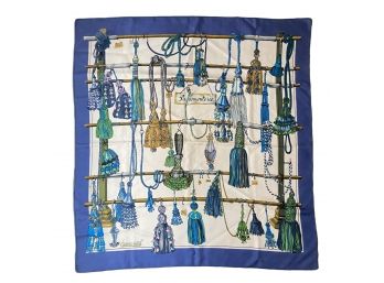 Hermes Pasementerie Silk Scarf