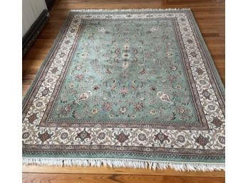 Beautiful Wool Rug, 8x10, Small Stain On 1 Side