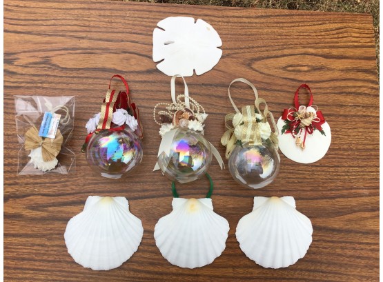 Shells And Bubble Ball Decorations