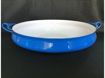 Dansk Kobenstyle Contemporary Blue Paella Pan, Designed By Jens Quistgaard ($200)
