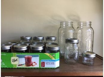 Ball Canning Jars - Various Sizes