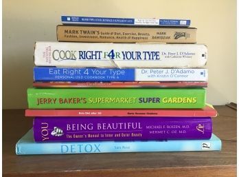 Healthy Eating Books - Keto, Eating For Your Type, Detox, Plus More