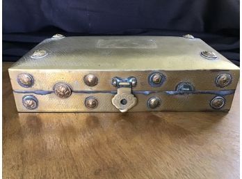 Antique Chinese Brass Box