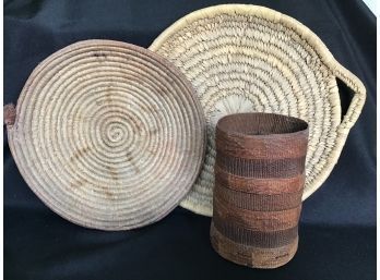 Antique Native American? Woven Lot - One Looks Newer