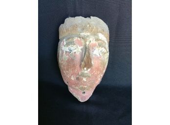 Ancient Egyptian Mummy Wood Mask Circa 650-300BC?