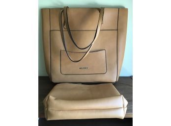 Steve Madden Kimmy Tote, Saddle Color (true Color Is Closest To That Shown In Last Photo)