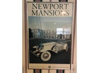 Newport Mansions The Great Gatsby Springfield Rolls Royce Framed Poster