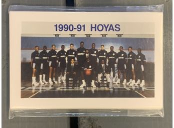 1989-90 Georgetown Hoyas NCAA Basketball Team Set