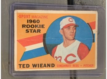 1960 Topps #146 Ted Weiand  Rookie Star