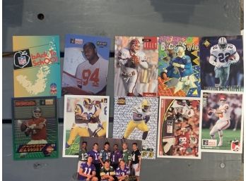 1994 NFL Back To School Football 11 Card Set