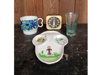 Vintage Alarm Clock, Spoon Rest And More!
