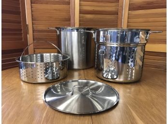 All-Clad Pot And Strainers