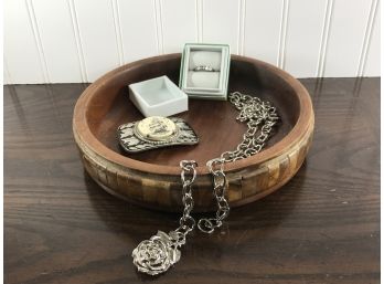 Belt Buckle And Jewelry
