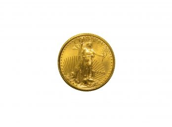 1998 $5 American 1-10oz Fine Gold Eagle Coin