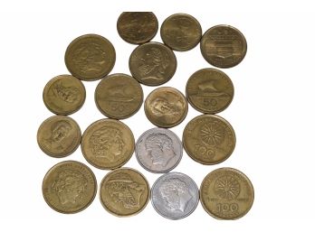 Lot Of Greek Coins