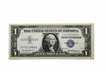 1957 Silver Blue Seal Certificate Dollar Bill