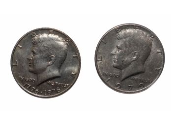 Kennedy 1776-1976 & 1979 Half Dollars