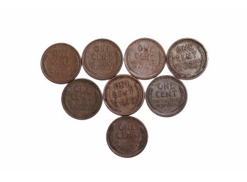 Wheat Pennies 1955 - 1940 - 1956 - 1936 - 1945 - 1944 - 1941 - 1957