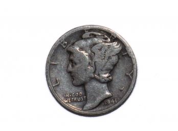 1941-D Silver Mercury Dime