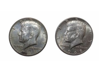 Kennedy 1968 Half Dollar Coins
