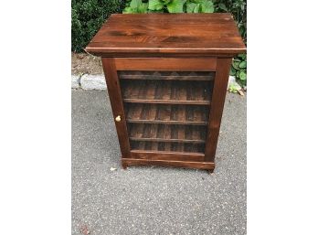 Glass Front Wine Cabinet  - Wilton Pickup