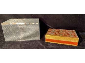 Two Decorative Boxes