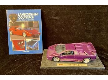 Maisto Lamborghini Model And Book