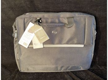 New With Tags Solo 'Chrysler' Canvas Brief Case