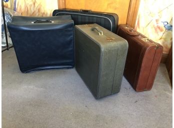 Vintage Luggage Collection - 4 Pieces
