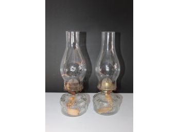 Vintage Eagel Oil Lamps