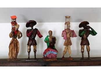 Mexican Paper Mache' Dolls