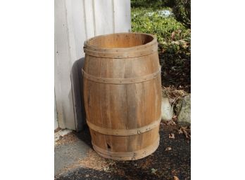 Wooden Barrel #1