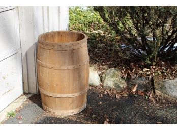 Wooden Barrel #2