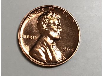 1964 PROOF ONE CENT
